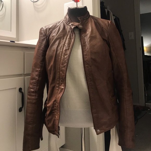 Cole Haan Jackets & Blazers - ❗️CLEARANCE ❗️Cole Haan Leather Jacket